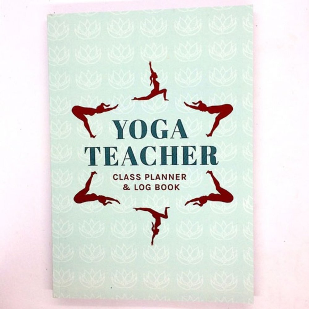 3/$30 YOGA TEACHER CLASS PLANNER HOME PRACTICE LESSON PLAN LOG BOOK GIFT NEW